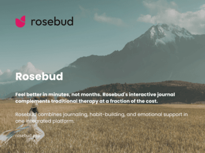 Rosebud Interactive Journaling App